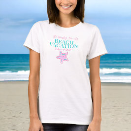 Camiseta Vacaciones de Reunión de Cruceros Starfish Persona