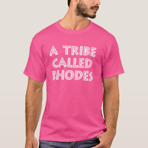 Camiseta Vacaciones de Reunión de Familia Rhodes de apellid