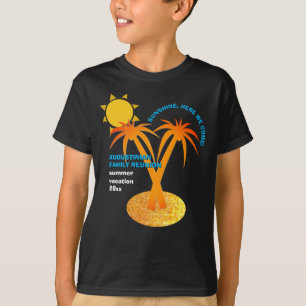 Camiseta Vacaciones de Reunión de Verano Familiar