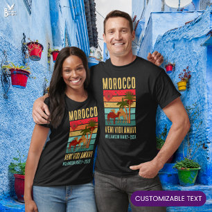Camiseta Vacaciones de Reunión Familiar Personalizadas Viaj