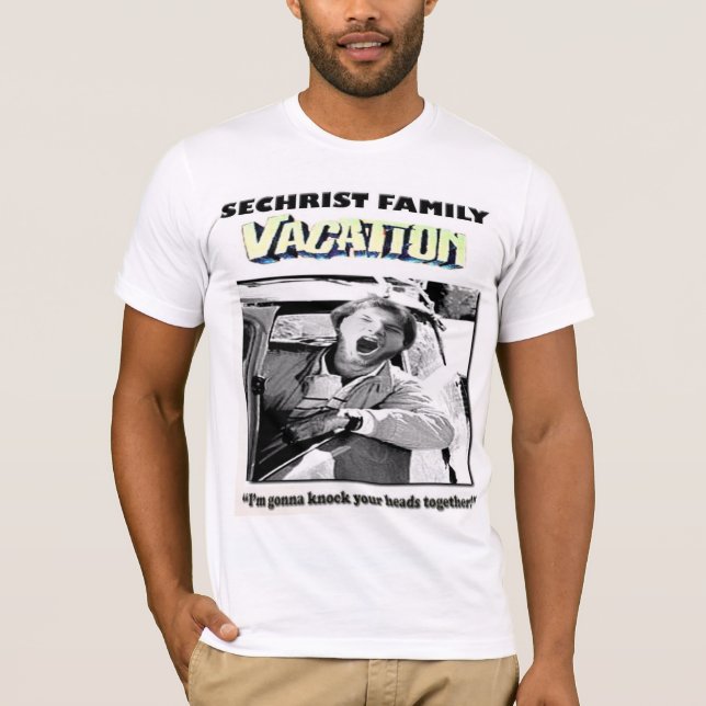 Camiseta Vacaciones de Sechrist (Anverso)