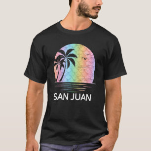 Camiseta Vacaciones de Sirena de San Juan Playa Isla Famili