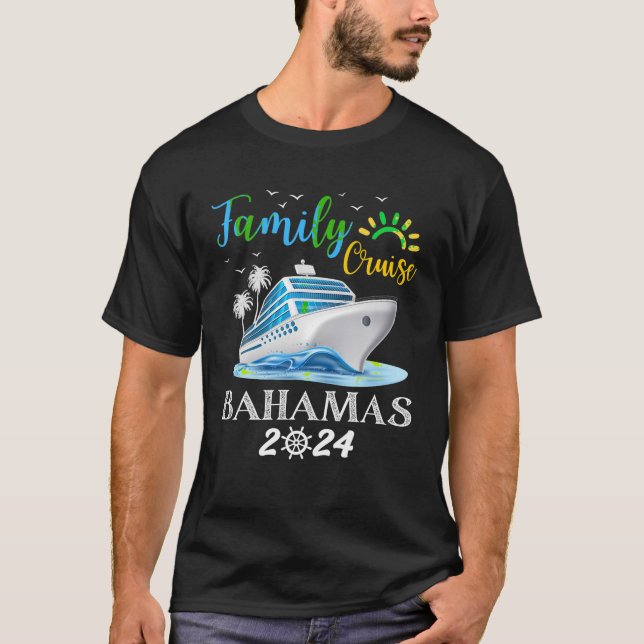 Camiseta Vacaciones de Squad Matching 2024 de Family Cruise (Anverso)