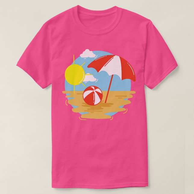 Camiseta vacaciones de vacaciones de arena viaje de vacacio (Diseño del anverso)