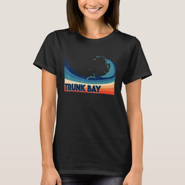Camiseta Vacaciones de vela y pesca en la Bahía del Trunk U (Anverso)