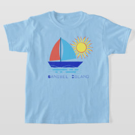Camiseta Vacaciones de vela y sol en la isla de Sanibel