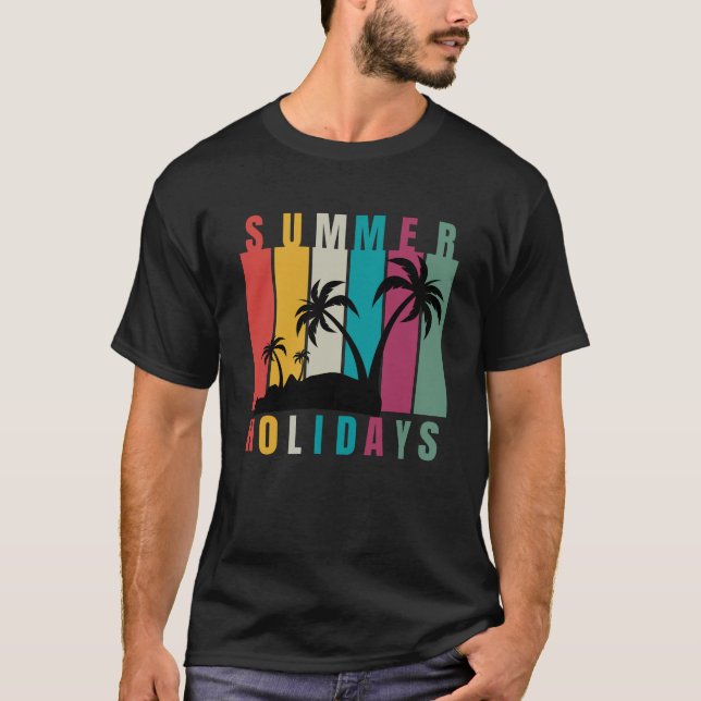 Camiseta Vacaciones de verano (Anverso)