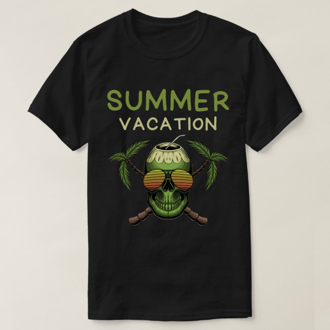 Camiseta Vacaciones de verano (Diseño del anverso)