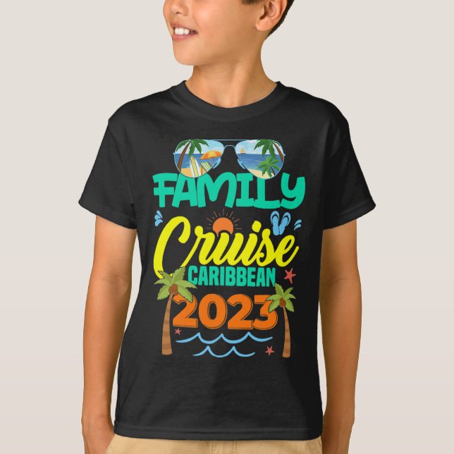 Camiseta Vacaciones de verano de 2023 para crucero familiar (Anverso)