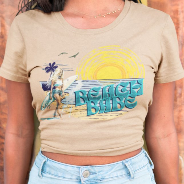 Camiseta Vacaciones de verano de Beach Babe Retro (Beach Babe Retro Summer Vacation T-Shirt
)
