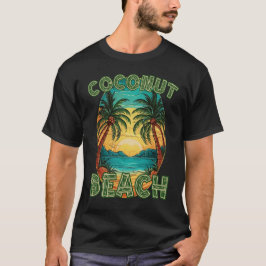Camiseta vacaciones de verano de COCONUT BEACH