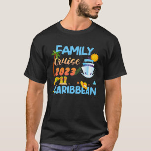 Camiseta Vacaciones de verano de crucero familiar Caribe 20
