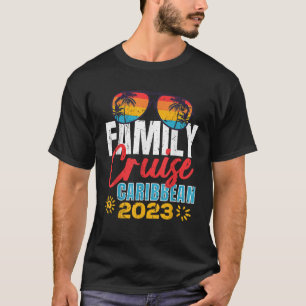 Camiseta Vacaciones de verano de crucero familiar Caribe 20