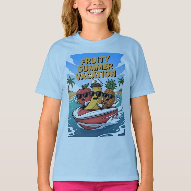 Camiseta Vacaciones de verano de frugalidad (Anverso)