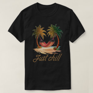 Camiseta Vacaciones de verano de Just Chill Hammock