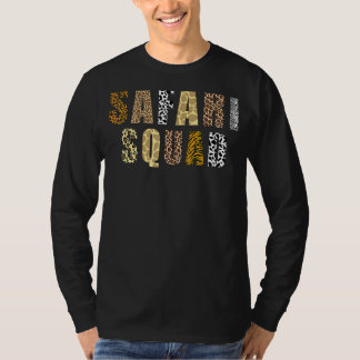 Camiseta Vacaciones de verano de la familia Safari Squad co