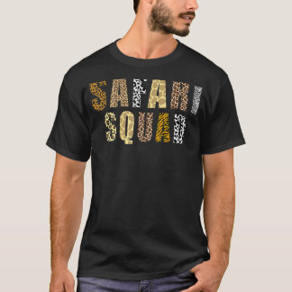 Camiseta Vacaciones de verano de la familia Safari Squad co
