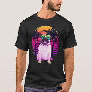 Camiseta Vacaciones de verano de la playa tropical de Pug D