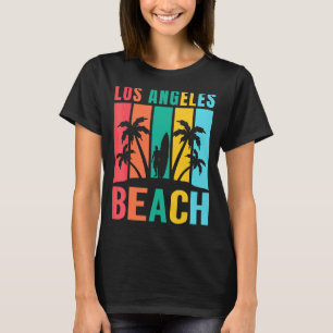 Camiseta Vacaciones de verano de Los Ángeles California Bea