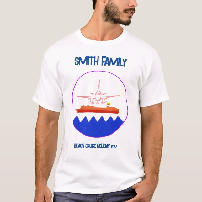Camiseta Vacaciones de verano de Personalizado de la Reunió (Anverso)