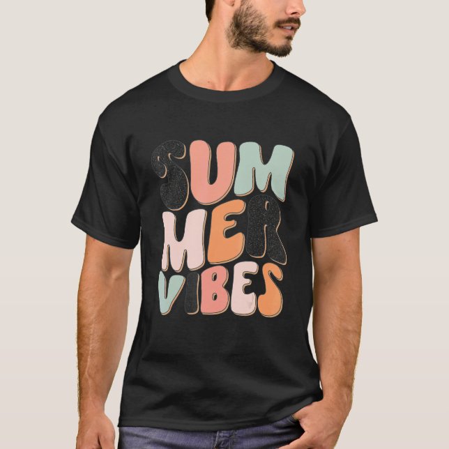 Camiseta Vacaciones De Verano De Salto De Primavera De Vibe (Anverso)