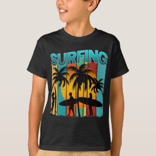 Camiseta vacaciones de verano de surf