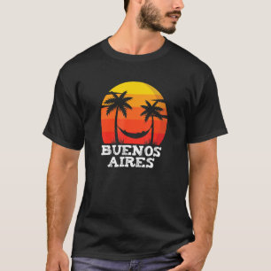 Camiseta Vacaciones de verano de verano retro de Buenos Air
