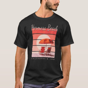 Camiseta Vacaciones De Verano En California En La Playa De 