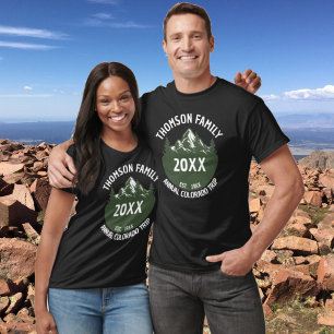 Camiseta Vacaciones de verano en Colorado, Reunión Familiar