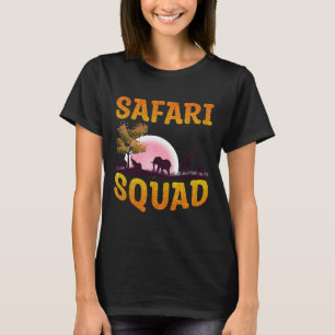Camiseta Vacaciones de verano en familia africana Safari Sq