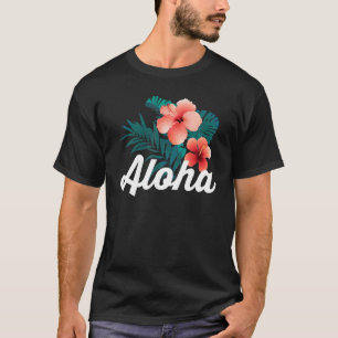 Camiseta Vacaciones de verano en Hawái, Isla Hawái de la Fl