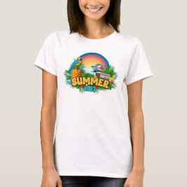 Camiseta Vacaciones de verano en la playa