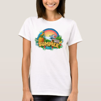 Camiseta Vacaciones de verano en la playa
