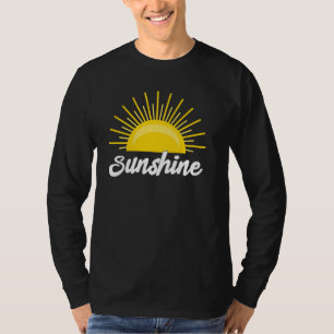 Camiseta Vacaciones de verano en la playa Cute Tee Sunshine