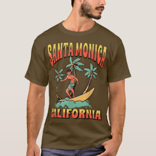 Camiseta Vacaciones de verano en la playa de Santa Mónica C
