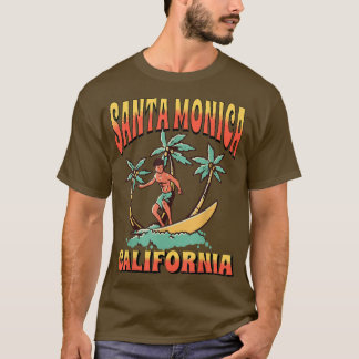 Camiseta Vacaciones de verano en la playa de Santa Mónica C