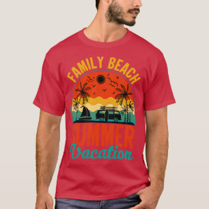 Camiseta Vacaciones de verano en la playa familiar 4