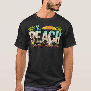 Camiseta Vacaciones de verano en la playa La playa es mi fe