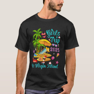 Camiseta Vacaciones de verano en las Islas Vírgenes de EE.