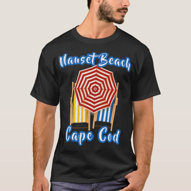 Camiseta Vacaciones de verano en Nauset Beach con problemas (Anverso)