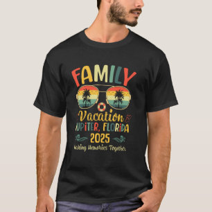 Camiseta Vacaciones de verano familiares en la playa de Jup