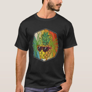 Camiseta Vacaciones de verano gafas de sol Guay piña tropic
