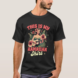 Camiseta Vacaciones de verano hawaiano en la playa de Hawai