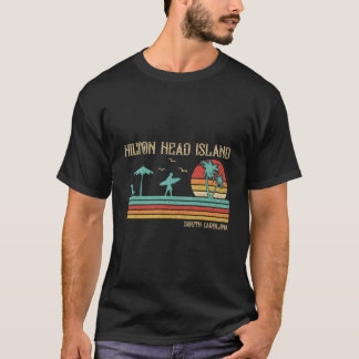 Camiseta Vacaciones de Verano Isla Hilton Head Carolina del