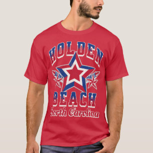 Camiseta Vacaciones de verano patrióticas de Holden Beach N