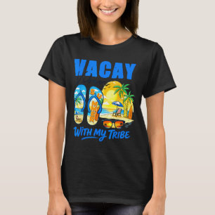 Camiseta vacaciones de verano playa viaje familiar vacay vi