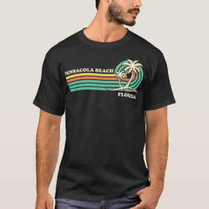 Camiseta Vacaciones de verano retro vintage Florida Pensaco