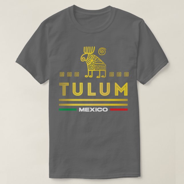 Camiseta Vacaciones de verano y viajes México o Tulum Méxic (Diseño del anverso)
