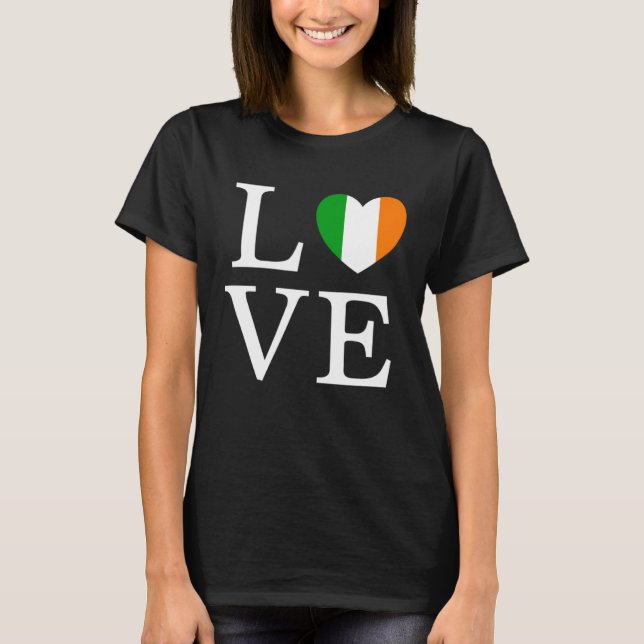 Camiseta Vacaciones de viaje con bandera de Irlanda San Pat (Anverso)