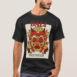 Camiseta Vacaciones de viaje de Isla Dragon de Bali Indones